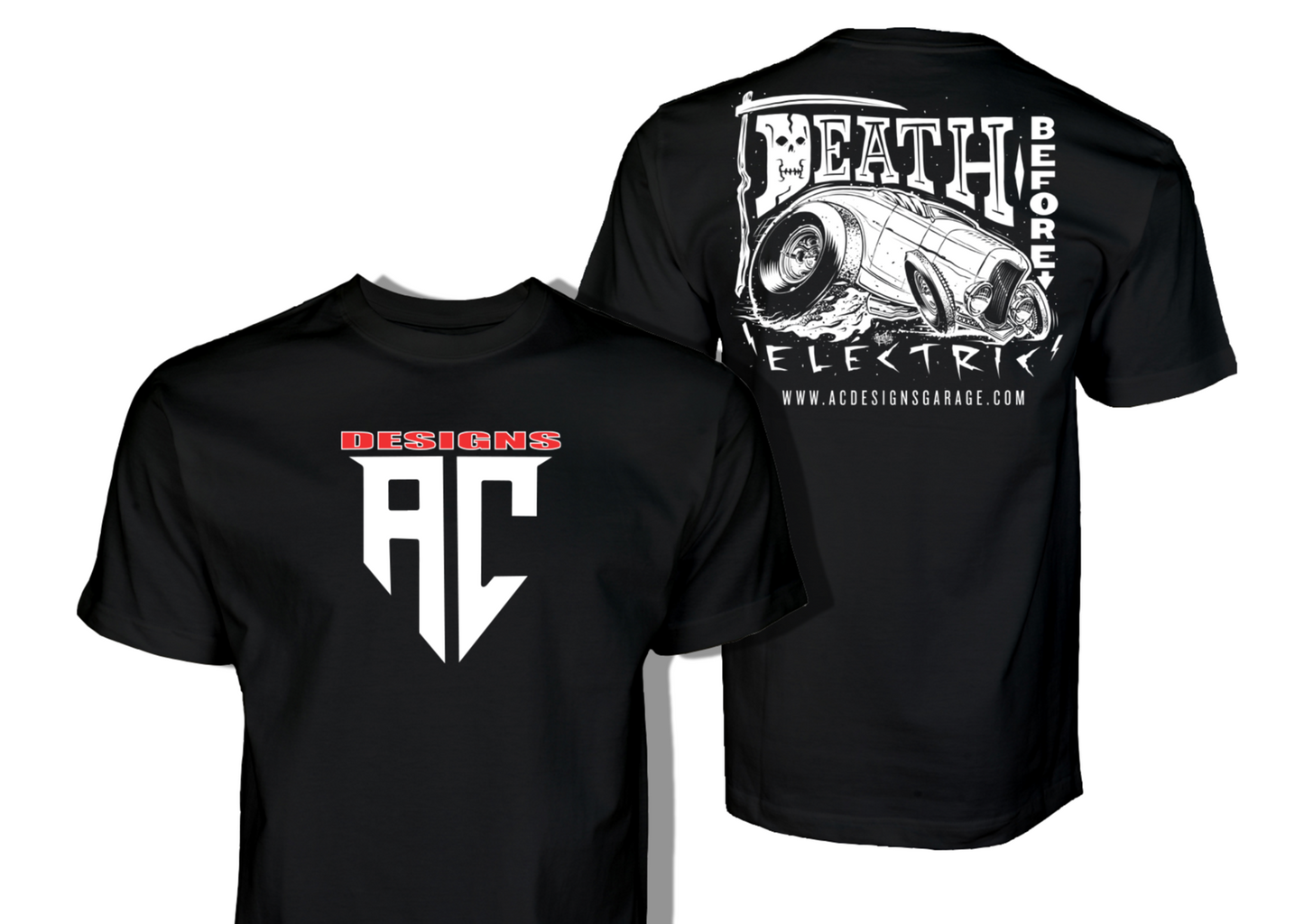 Death Before Electric Short Sleeve T shirt 001